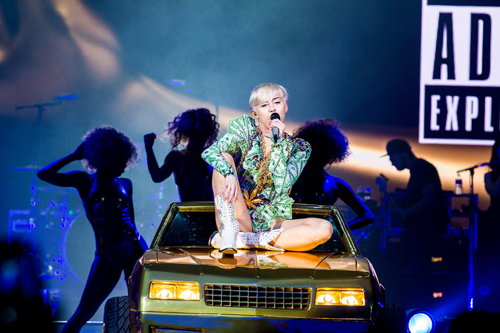 2014-05-30 - Miley Cyrus från Globen, Stockholm