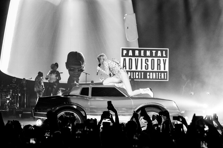 2014-05-30 - Miley Cyrus från Globen, Stockholm