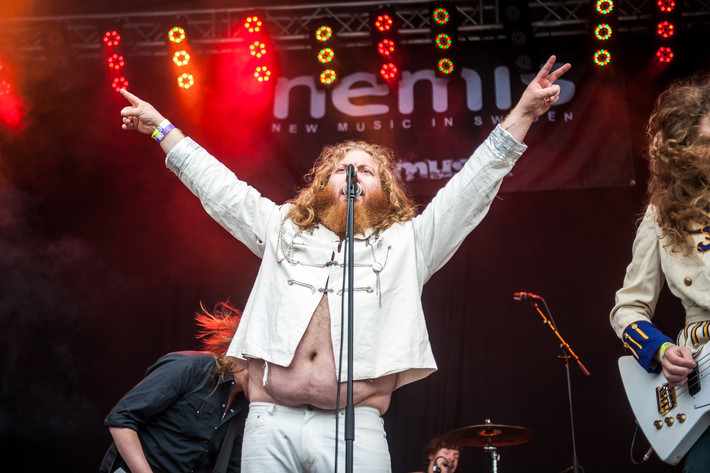 2014-06-05 - The Crystal Caravan från Sweden Rock Festival, Sölvesborg