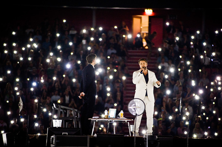 2014-06-05 - Filip & Fredrik från Globen, Stockholm