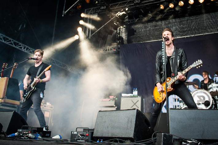 2014-06-06 - Royal Republic från Sweden Rock Festival, Sölvesborg