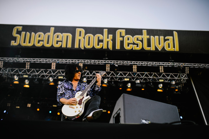 2014-06-07 - Billy Idol från Sweden Rock Festival, Sölvesborg