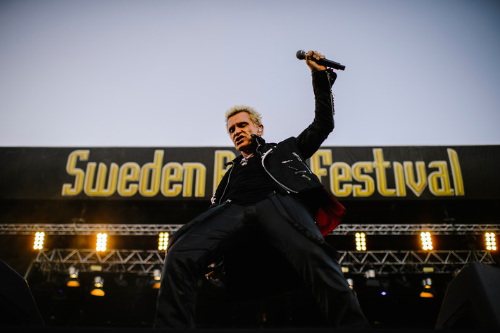 2014-06-07 - Billy Idol från Sweden Rock Festival, Sölvesborg