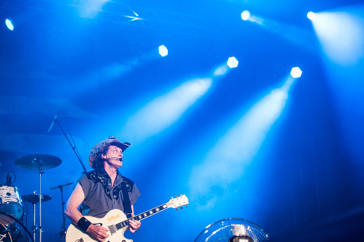 2014-06-07 - Ted Nugent från Sweden Rock Festival, Sölvesborg