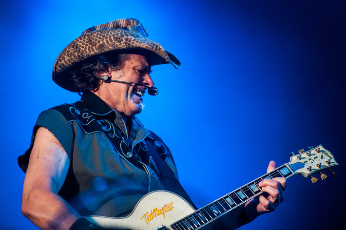 2014-06-07 - Ted Nugent från Sweden Rock Festival, Sölvesborg