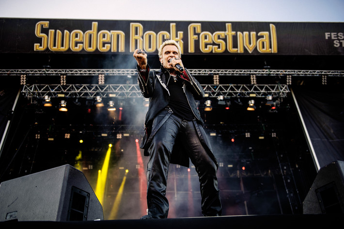 2014-06-07 - Billy Idol från Sweden Rock Festival, Sölvesborg