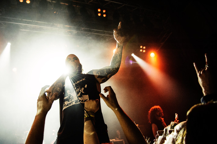 2014-06-25 - Philip H Anselmo & The Illegals från Debaser Medis, Stockholm