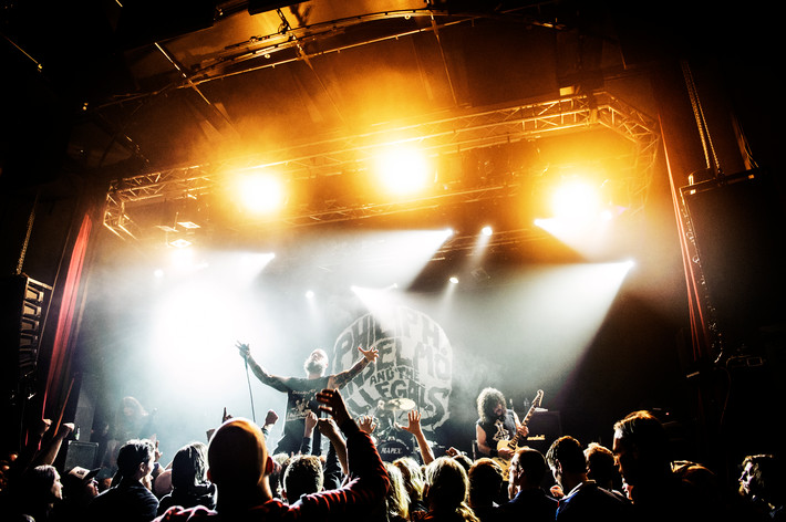 2014-06-25 - Philip H Anselmo & The Illegals från Debaser Medis, Stockholm