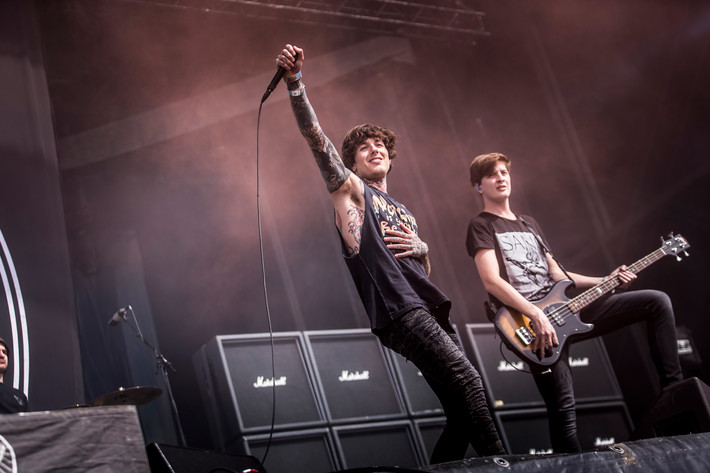 2014-06-26 - Bring Me The Horizon från Bråvalla, Norrköping