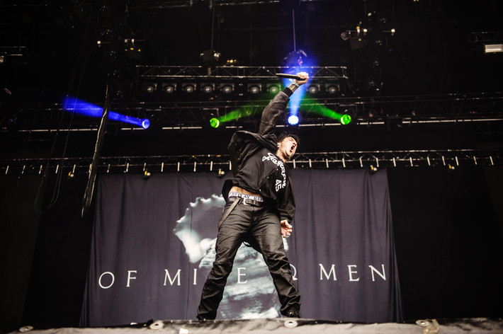2014-06-28 - Of Mice And Men från Bråvalla, Norrköping