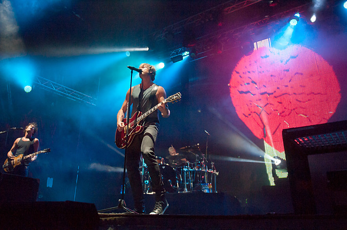 2014-06-28 - Sunrise Avenue från PostFinance Arena, Bern
