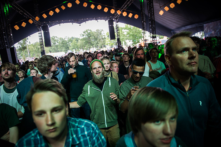 2014-07-03 - Liars från Roskildefestivalen, Roskilde