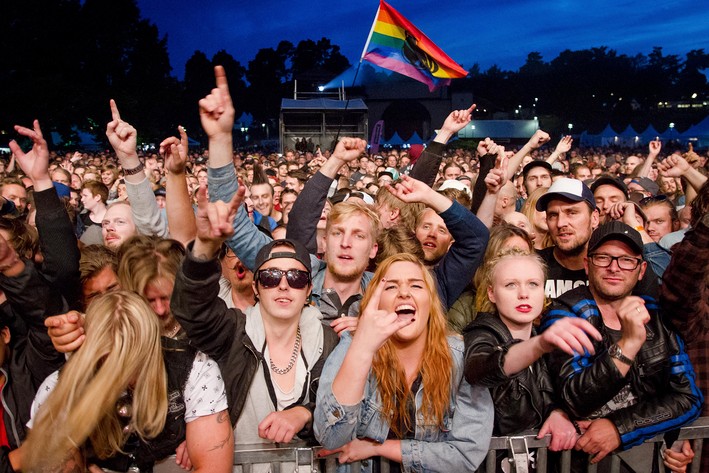 2014-07-03 - Turbonegro från Putte i Parken, Karlstad