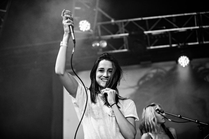 2014-07-04 - Warpaint från Roskildefestivalen, Roskilde