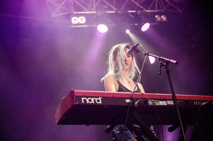 2014-07-04 - Warpaint från Roskildefestivalen, Roskilde