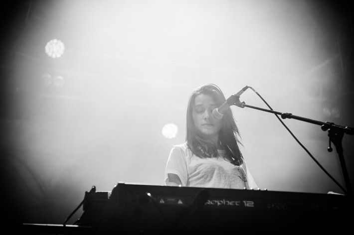 2014-07-04 - Warpaint från Roskildefestivalen, Roskilde