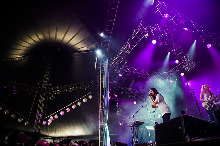 2014-07-04 - Warpaint från Roskildefestivalen, Roskilde