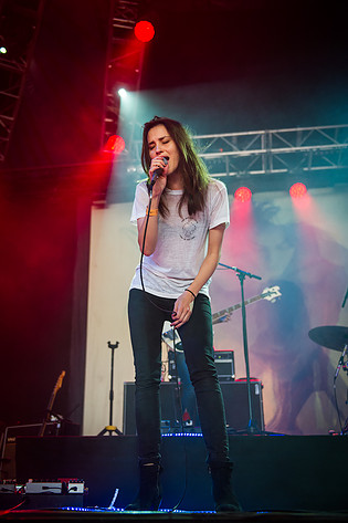 2014-07-04 - Warpaint från Roskildefestivalen, Roskilde