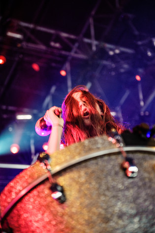 2014-07-04 - Haim från Roskildefestivalen, Roskilde
