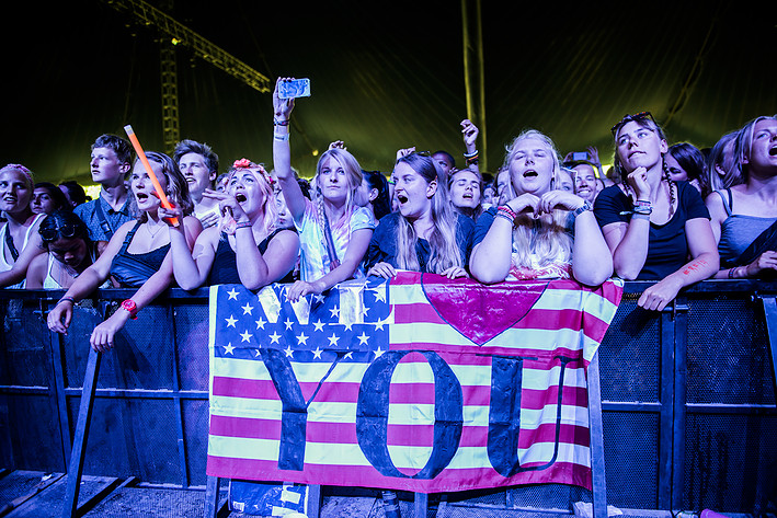 2014-07-04 - Haim från Roskildefestivalen, Roskilde