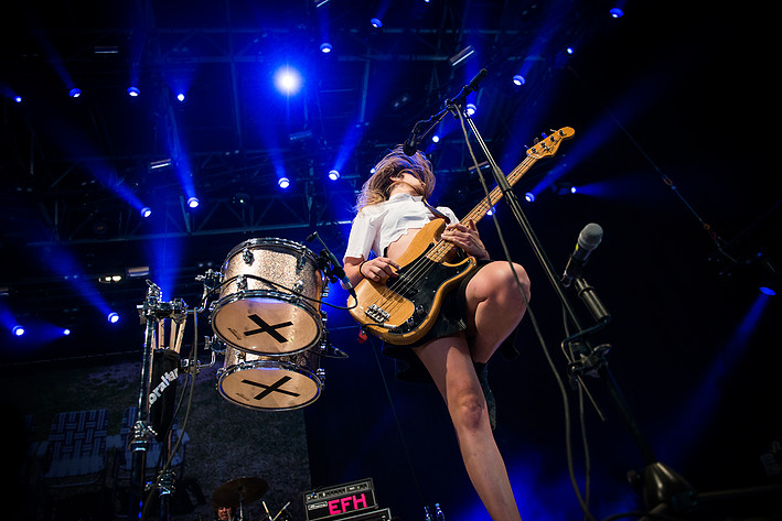 2014-07-04 - Haim från Roskildefestivalen, Roskilde