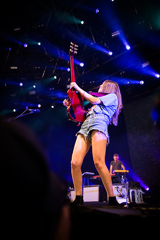 2014-07-04 - Haim från Roskildefestivalen, Roskilde