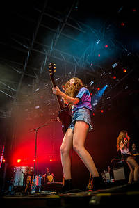 2014-07-04 - Haim från Roskildefestivalen, Roskilde