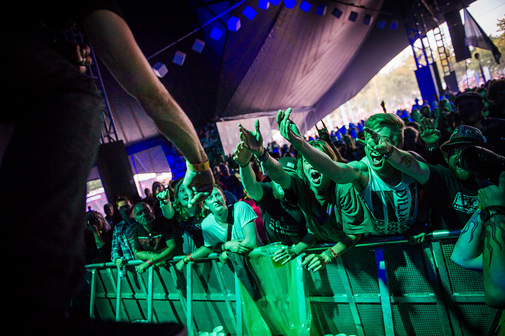 2014-07-04 - The Ocean från Roskildefestivalen, Roskilde