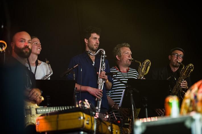 2014-07-05 - Fire! Orchestra från Roskildefestivalen, Roskilde