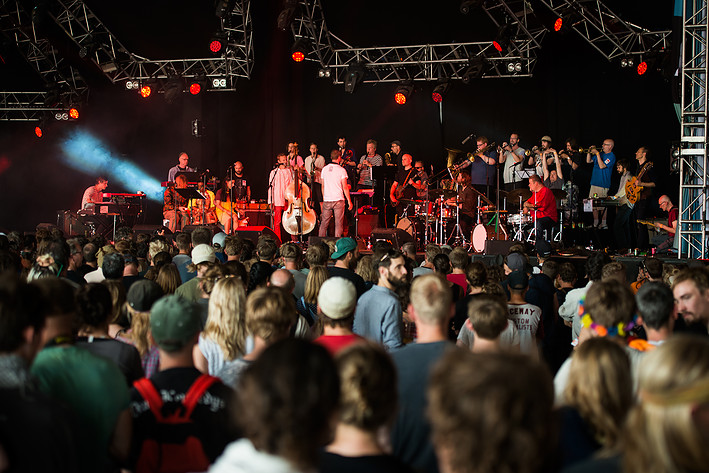 2014-07-05 - Fire! Orchestra från Roskildefestivalen, Roskilde