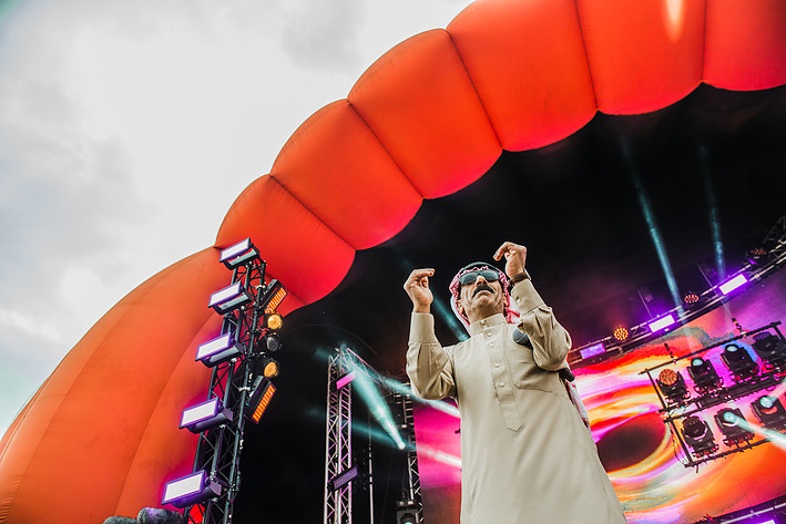 2014-07-05 - Omar Souleyman från Roskildefestivalen, Roskilde