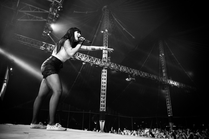 2014-07-05 - Sleigh Bells från Roskildefestivalen, Roskilde