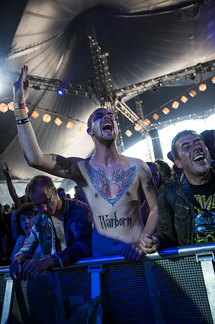2014-07-06 - The Black Dahlia Murder från Roskildefestivalen, Roskilde