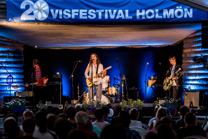 2014-07-25 - Frida Selander från Visfestivalen, Holmön