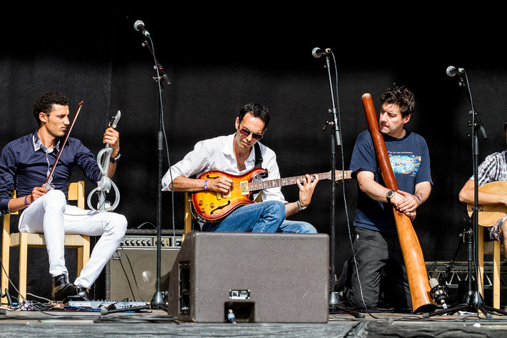 2014-08-02 - Tarek Atoui från Stockholm Music & Arts, Stockholm