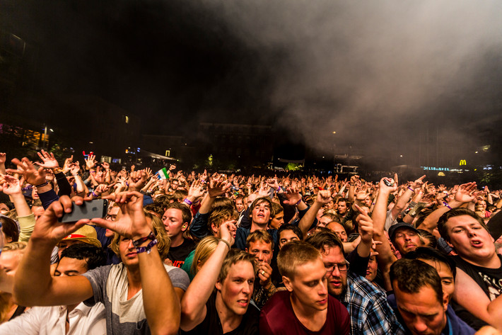 2014-08-01 - The Prodigy från Storsjöyran, Östersund