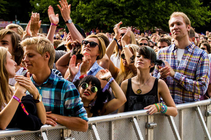 2014-08-07 - Markus Krunegård från Way Out West, Göteborg