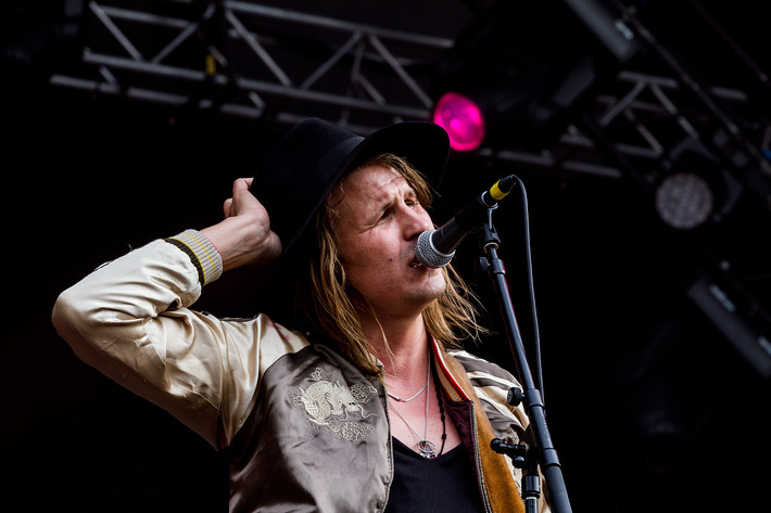 2014-08-07 - Markus Krunegård från Way Out West, Göteborg