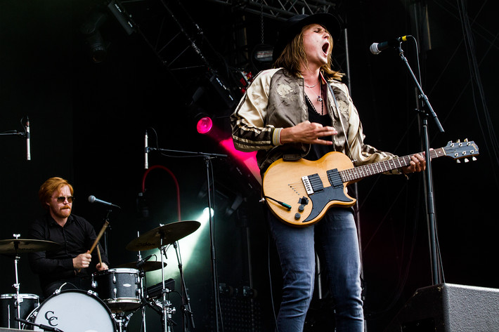 2014-08-07 - Markus Krunegård från Way Out West, Göteborg
