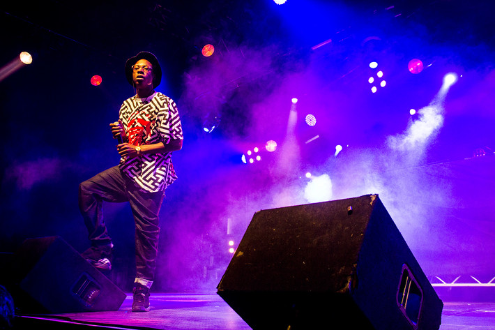 2014-08-07 - Joey Badass från Way Out West, Göteborg