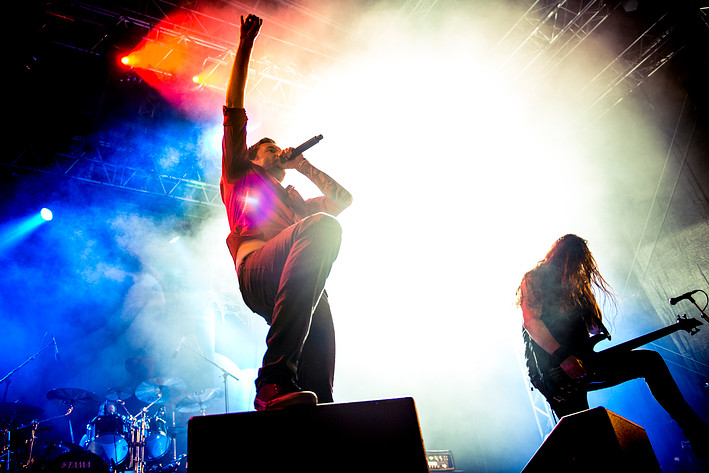 2014-08-08 - Heaven Shall Burn från Getaway Rock, Gävle