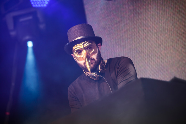 2014-08-09 - Claptone  från Dans Dakar, Stockholm