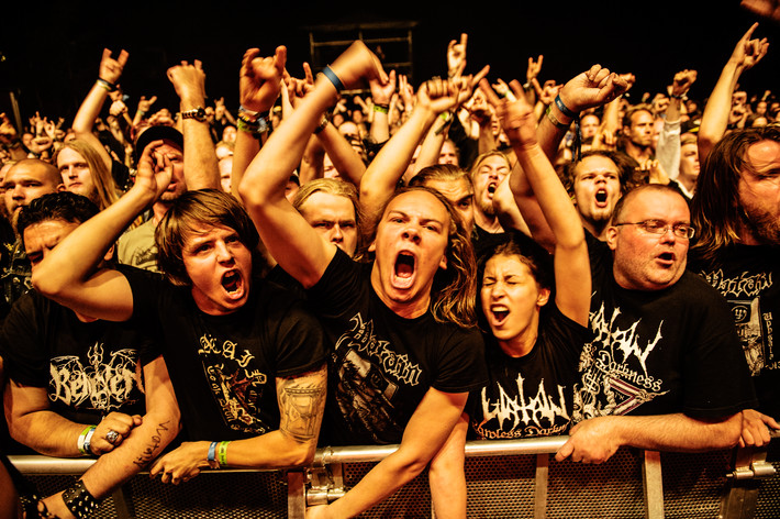 2014-08-08 - Watain från Getaway Rock, Gävle