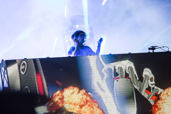 2014-08-09 - Skrillex från Dans Dakar, Stockholm