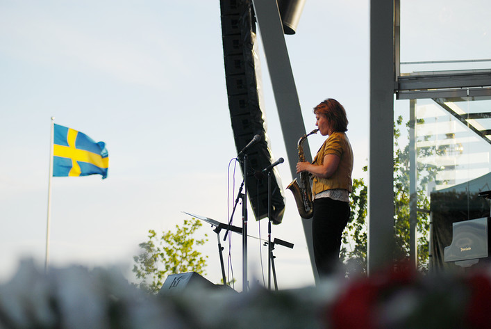 2014-08-18 - Amanda Sedgwick Quintet från Skansen, Stockholm