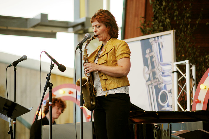 2014-08-18 - Amanda Sedgwick Quintet från Skansen, Stockholm