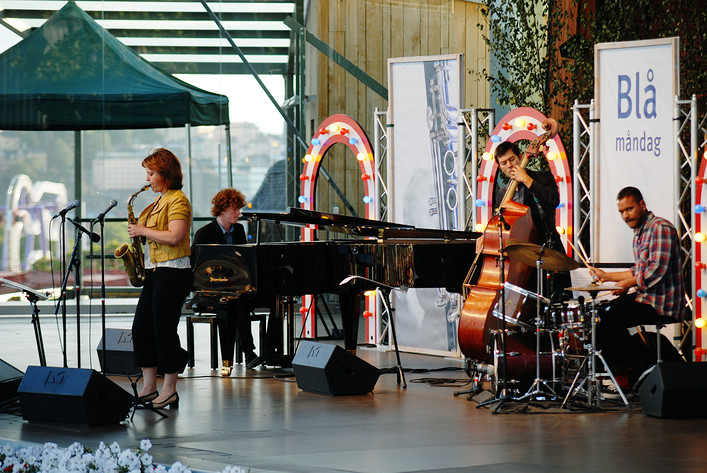 2014-08-18 - Amanda Sedgwick Quintet från Skansen, Stockholm