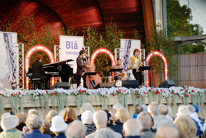 2014-08-18 - Amanda Sedgwick Quintet från Skansen, Stockholm
