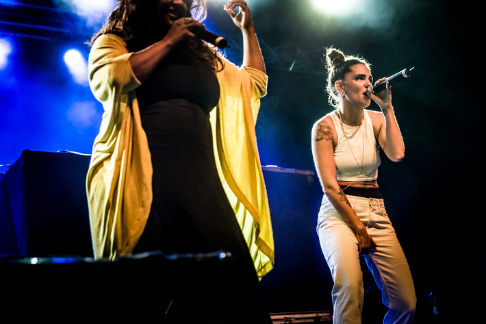 2014-08-15 - Cleo & Kristin Amparo från Musikens Makt, Luleå