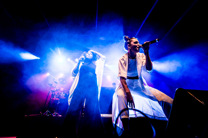 2014-08-15 - Cleo & Kristin Amparo från Musikens Makt, Luleå